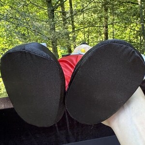 Vintage Disney Parks Mickey Mouse Plush In Black Suit Tuxedo 10" Mint! image 8