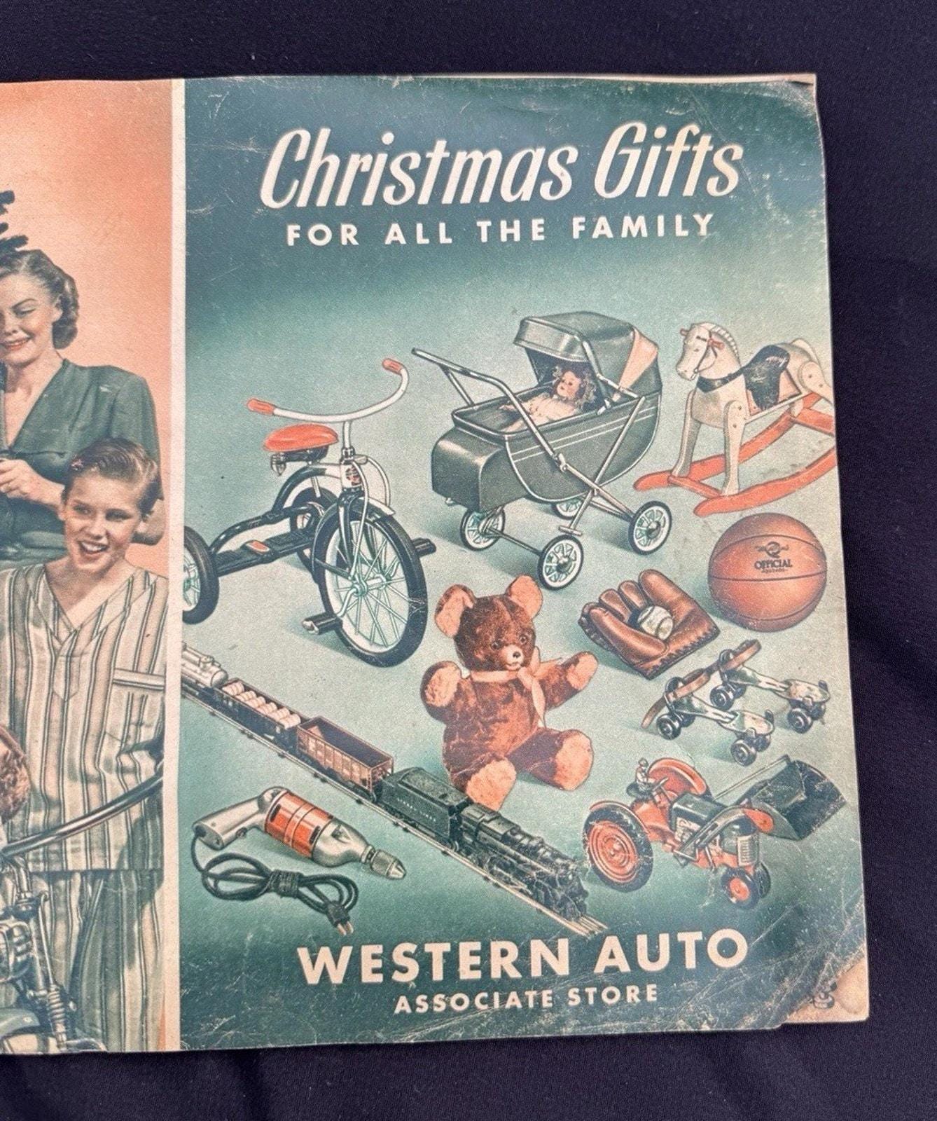 1950's Western Auto Christmas Toy Catalog -NOMA Lionel Trains
