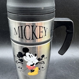 Vintage 1990’s Disney Store Park Mickey Mouse Tumbler Insulated Cup New! -DS3 image 1