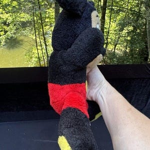 Vintage 1950’s Walt Disney Productions Mickey Mouse Plush Stuffed RARE image 4