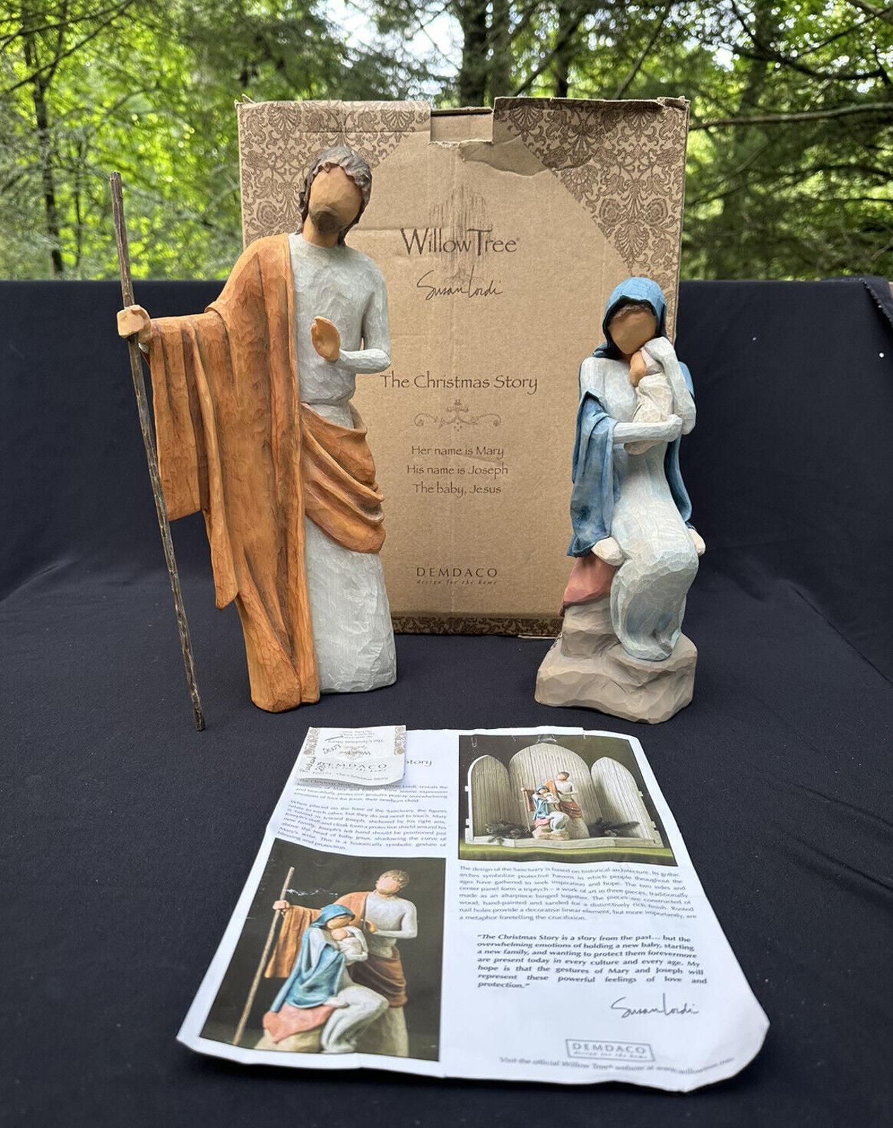 Figurine Résine Naissance De Jésus - Set Crèche, Décoration Pâques Ou Noël