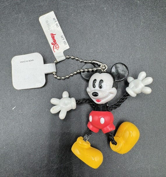 New Walt Disney World Store Mickey Mouse Rope Dangle … - Gem
