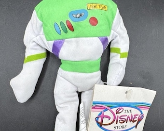 Brand New Disney Store Toy Story 1990’s Bean Bag Plush BUZZ LIGHTYEAR NWT!