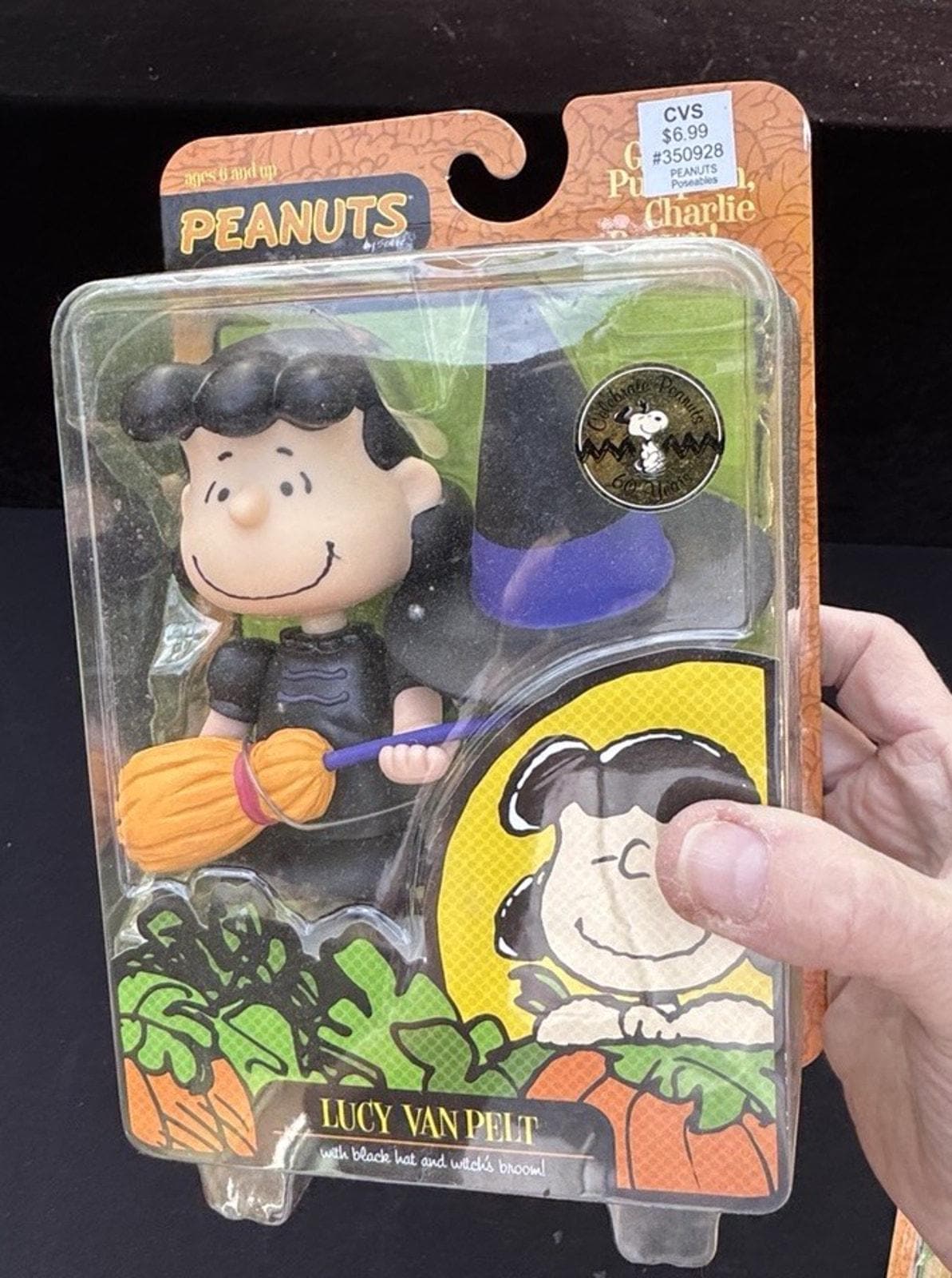 It's the Great Pumpkin Charlie Brown Halloween Figure Lucy Van