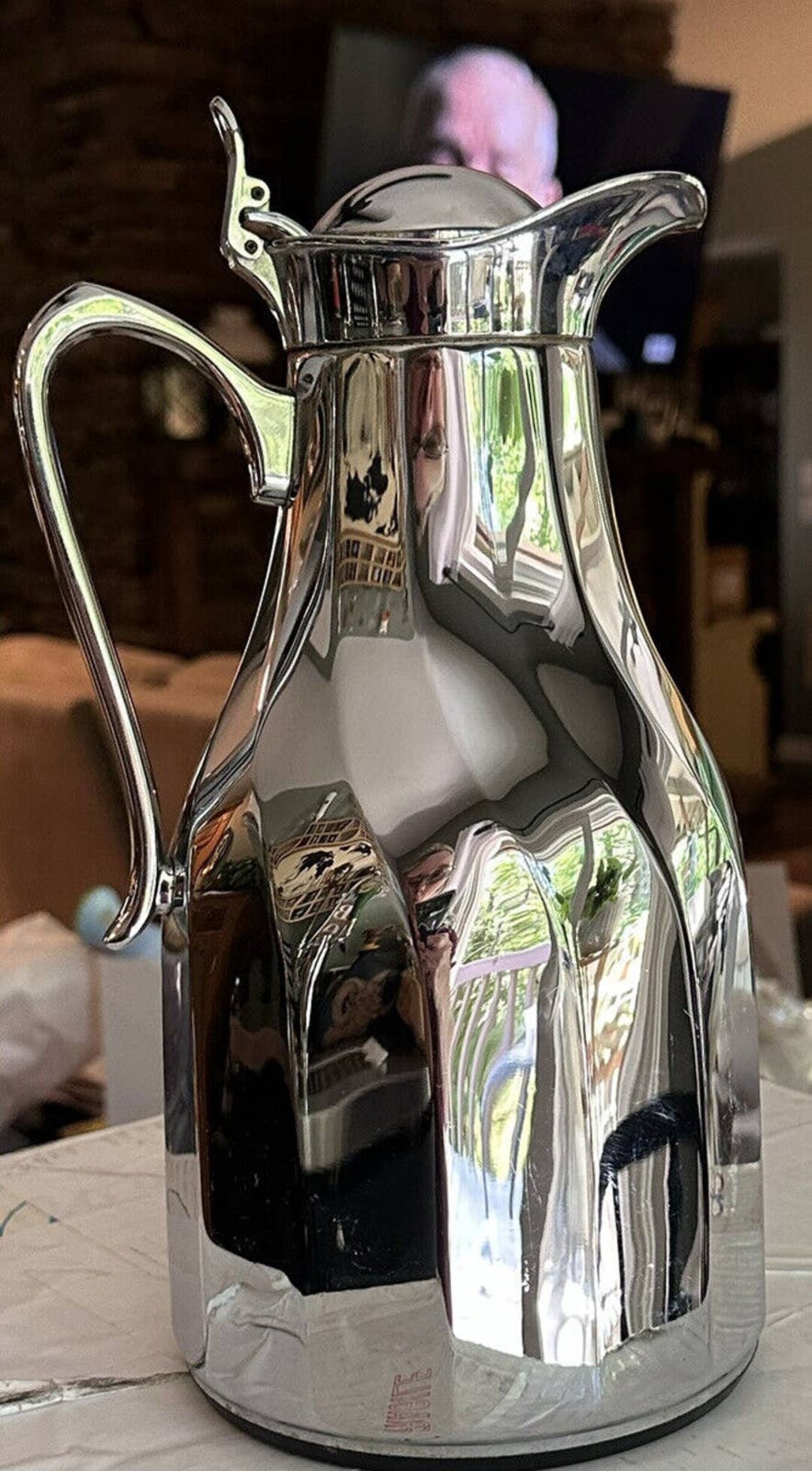 Vintage Alfi West Germany Coffee Urn Carafe Pitcher Germany Chrome