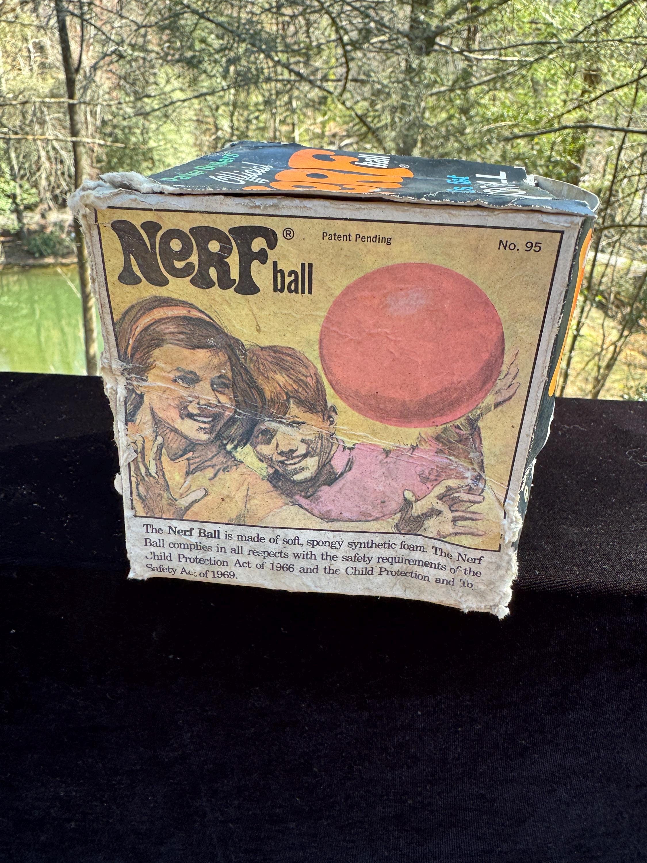 Rare Vintage Original Authentic 1969 Official NERF Indoor Ball in