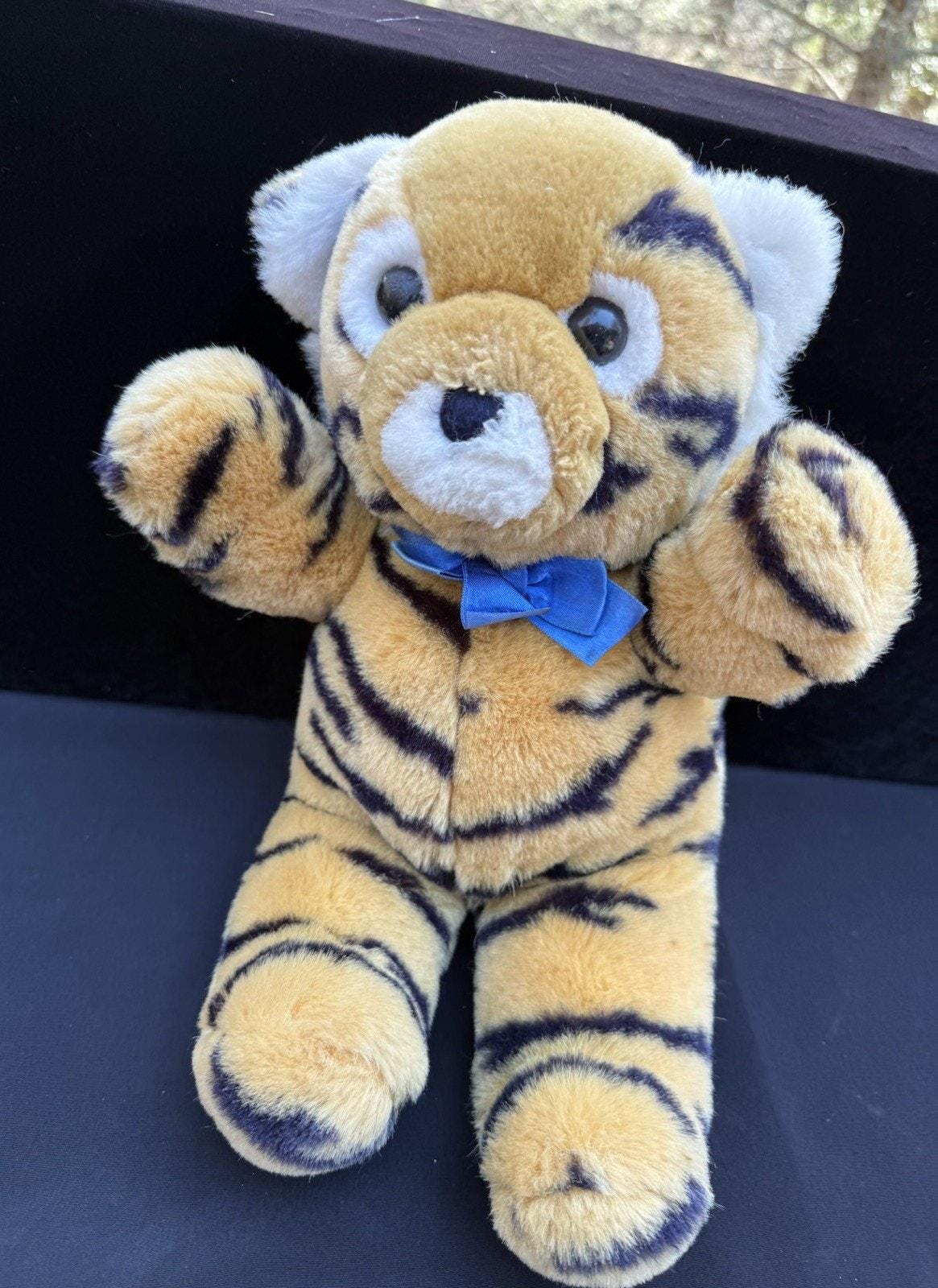 【USA vintage】R. DAKIN 虎　ぬいぐるみ　アメリカ　ビンテージ Rare Vintage Dakin Tiger Plush Cuddles Legs Arms 15