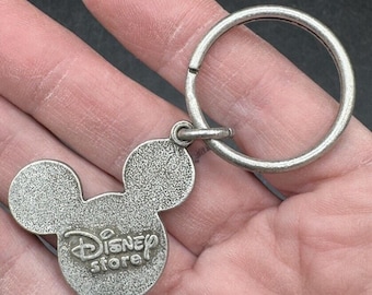 Rare Walt Disney Store Mickey Mouse Ears Cast Member Exclusive 2000 Keychain