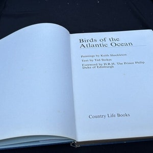 Birds of the Atlantic Ocean -text by Ted Stokes -paintings by Keith ...