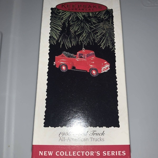Ford Truck Ornament Hallmark Etsy