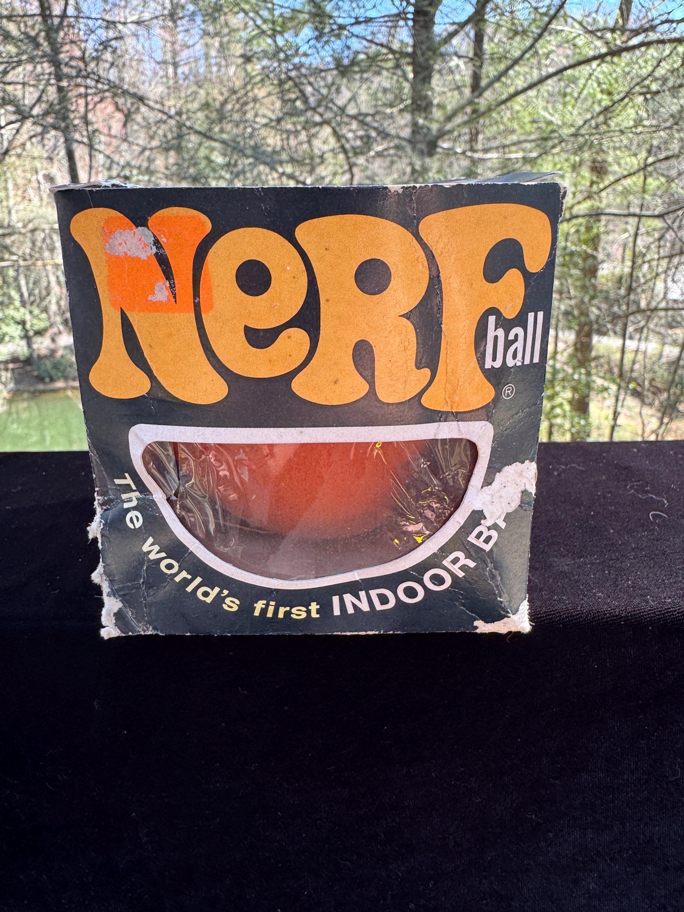 Rare Vintage Original Authentic 1969 Official NERF Indoor Ball in