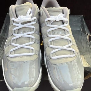 Nike Air Jordan 11 XI Low Cool Grey 528895-003 DS Rare Brand New OG Size 13 image 14
