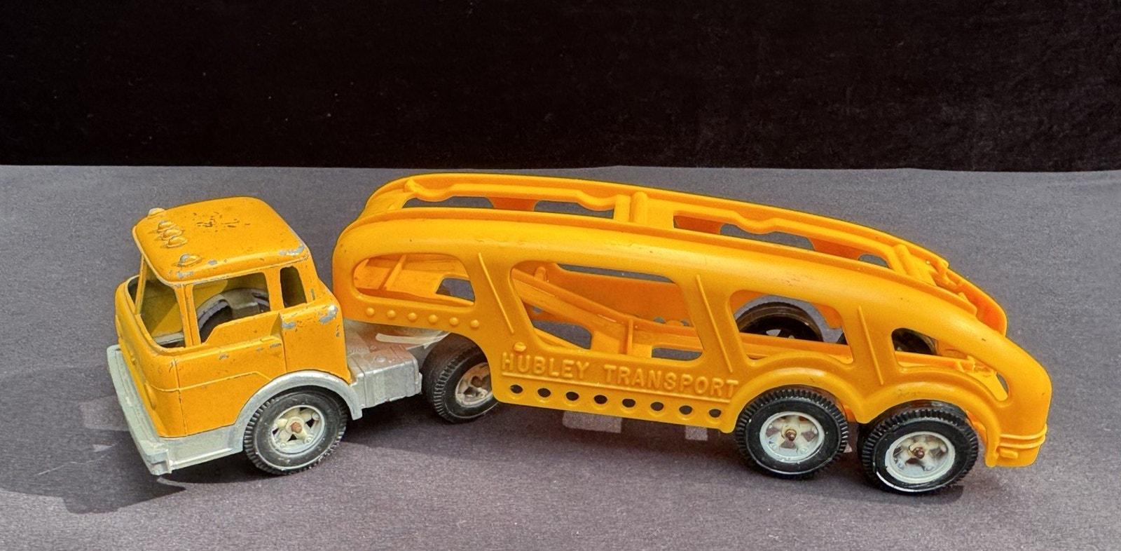 ミニカー Hubley toys truck&trailer Hubley 1950 Year of Manufacture Vintage Manufacture Diecast