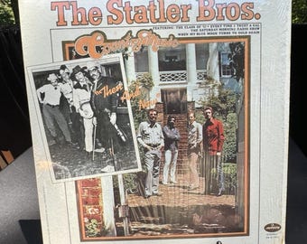The Statler Brothers – Country Music Then And Now Vinyl LP 1972 Mercury -Nice!