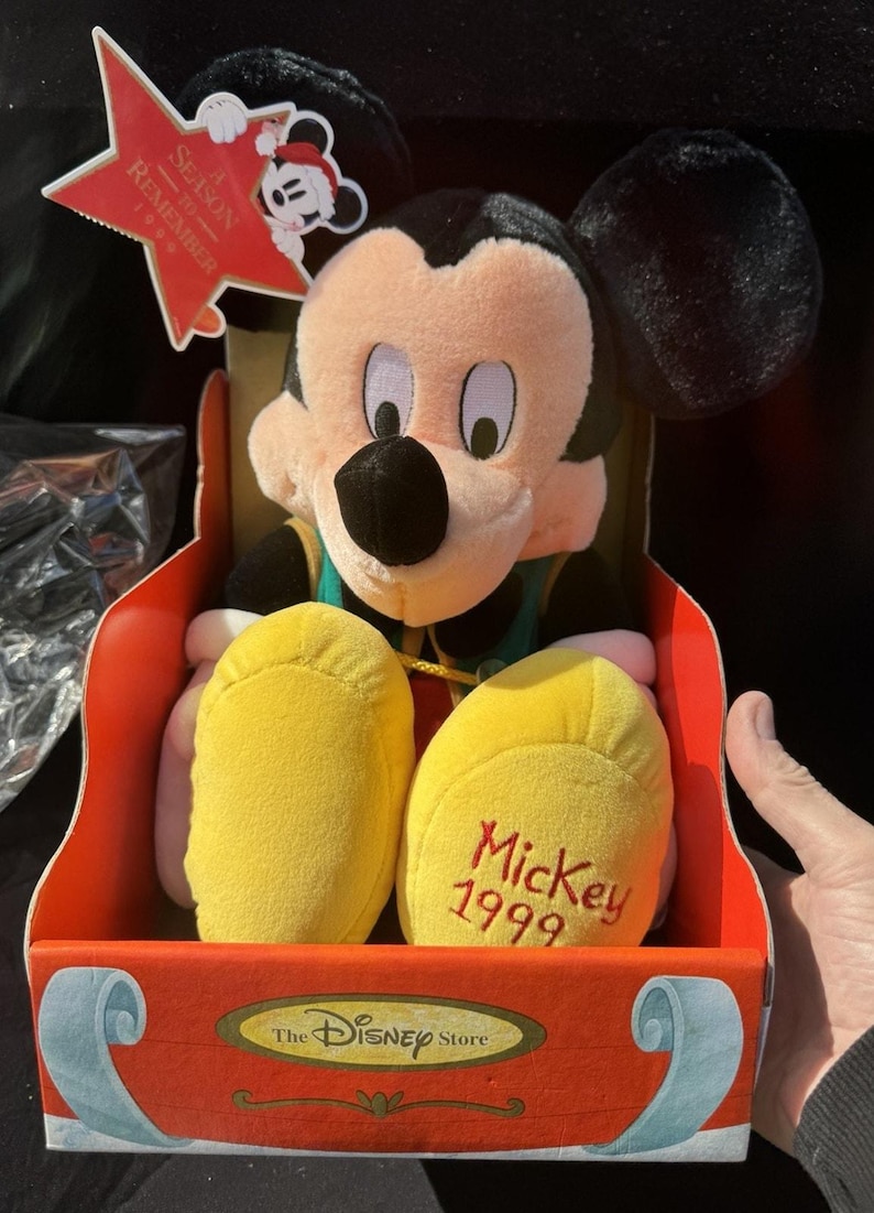 Disney Mickey Mouse Plush Season to Remember 1999 Stuffed Animal Toy New! D1 image 9
