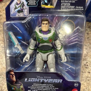 New Disney Pixar Buzz Lightyear The Movie Space Ranger Alpha Action Figure NIB! image 1