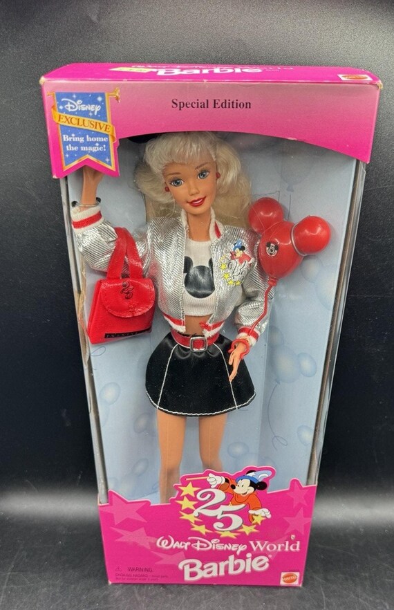 1996 Vintage BARBIE Walt Disney World 25th Anniversary Special Ed