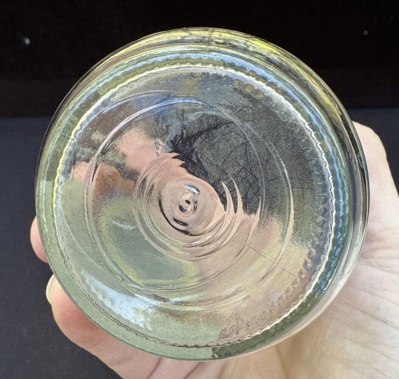 Rare série 4 de Welch's Jelly Jar en verre Espèces en voie de disparition Loup roux Sympa image 6