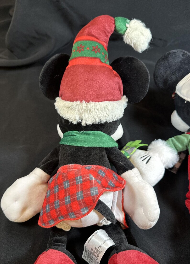 Disney Parks Minnie Maus & Micky Nordische Winter Weihnachten Plüsch Set 5P Bild 5
