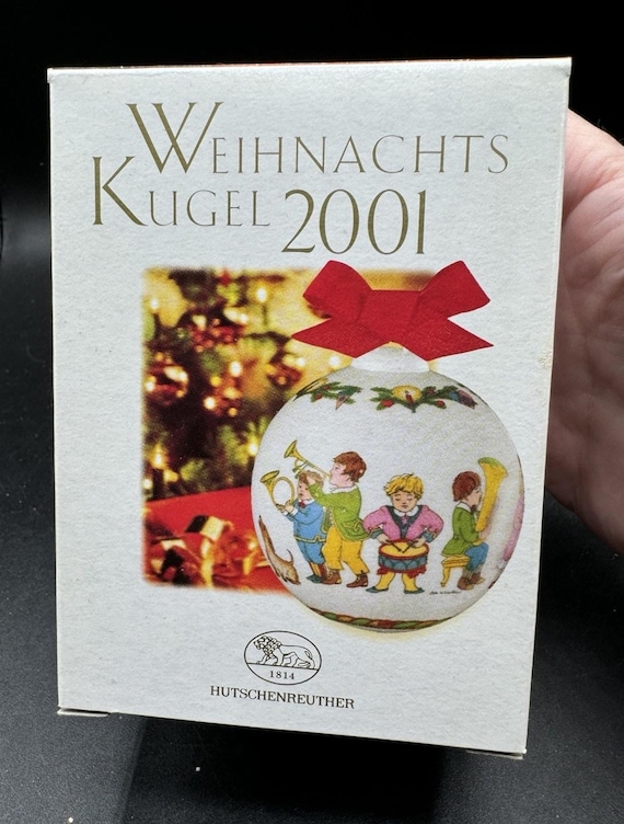 2001 フッチェンロイター ヴァイナハツ クーゲル磁器クリスマス