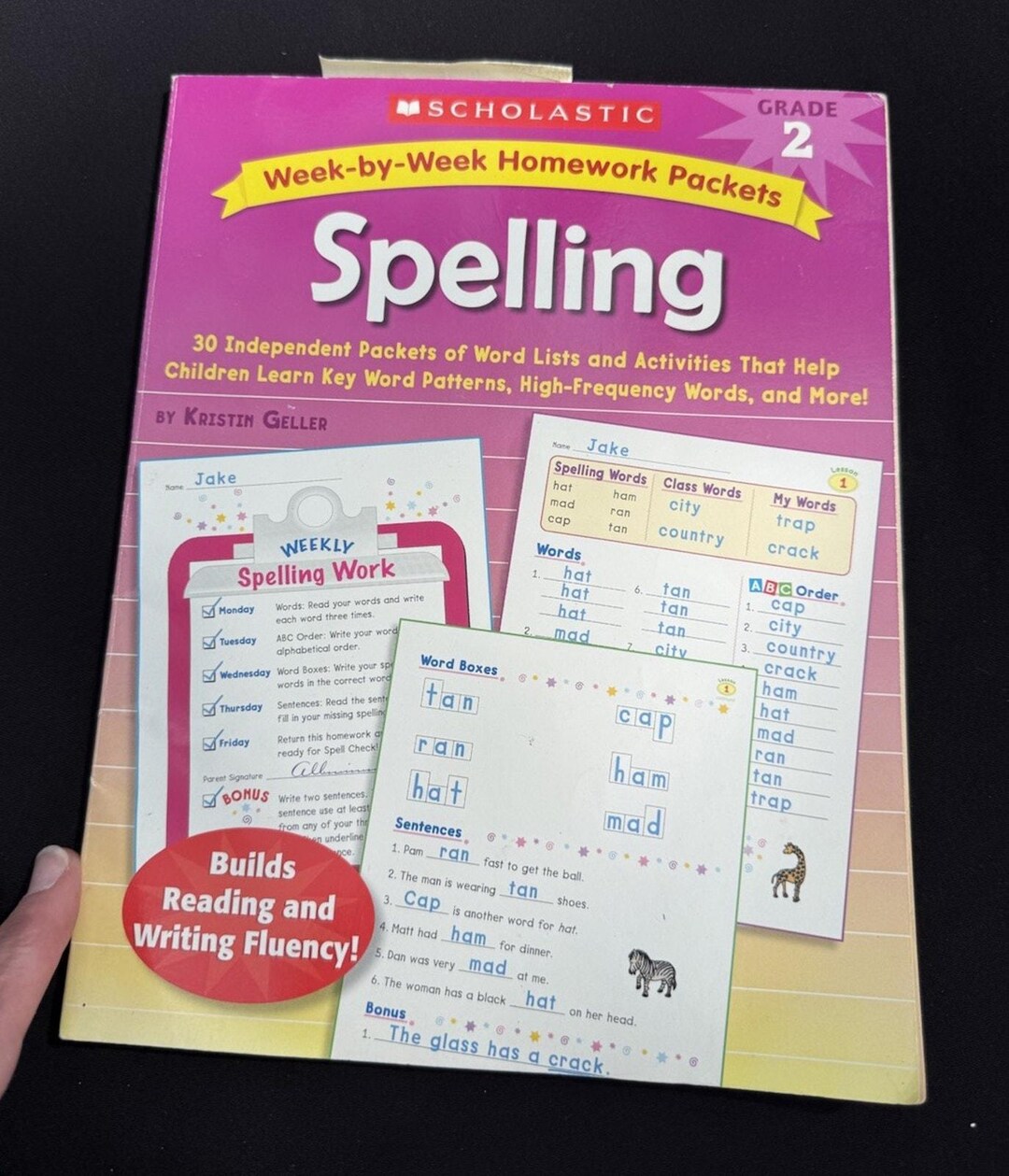 Week-by-week Homework Packets Spelling: Grade 2 Teacher Homeschooling ...