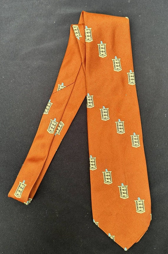 1960s MCM Exclusive Fabric Vintage Necktie Art Dec