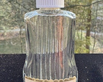 Vintage Bouquet Lentheric Miracle Perfume 1/4 oz. Glass Apothecary Bottle -S86