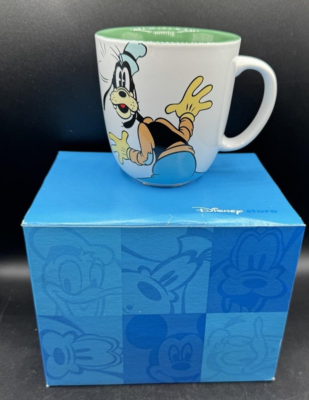 新品ディズニーのグーフィー「F' Gawrsh Sakes!!」大型セラミック