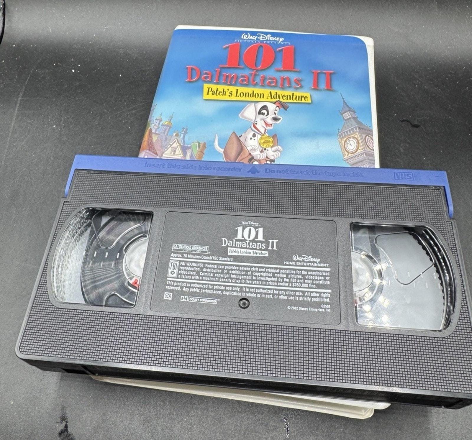 101匹わんちゃんII 2 VHSパッチ ロンドンアドベンチャー ディズニー