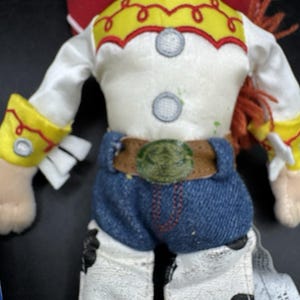Brand New Vtg JESSIE from Toy Story 2 Disney Store Bean Bag Plush 11” image 6