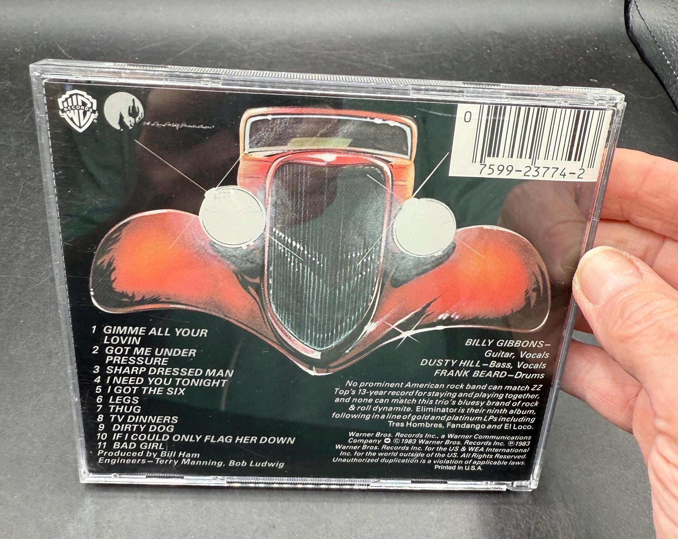Vintage Eliminator by ZZ Top CD Blues Hard Rock Metal Pantera