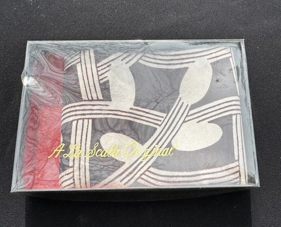 1980’s A La Scala Original Handkerchief In Origin… - image 2