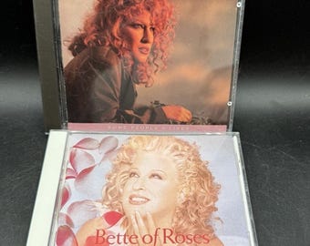 Some People's Lives & Bette Of Roses Bette Midler 1990 CD Lot Bello! -A