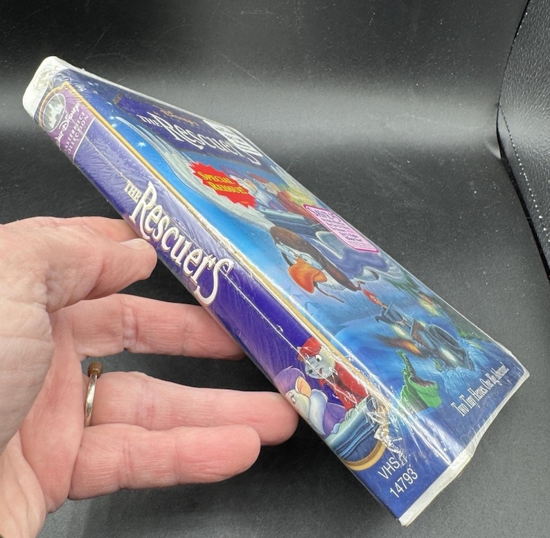 The Rescuers Disney Store New Disney: the Rescuers (VHS) Factory Clamshell Disney Store Special ...