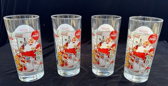 ヴィンテージ コカコーラ サンタクロース クリスタル 1994 クリスマス