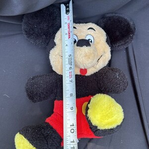 Peluche de Mickey Mouse de Disneyland Walt Disney World, años 50, recuerdo - S21 imagen 9