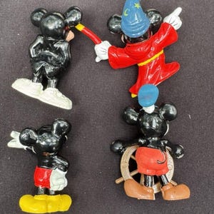 Set de 4 figuras de Mickey Mouse Applause de Sixty Years de Disney, sin caja imagen 5