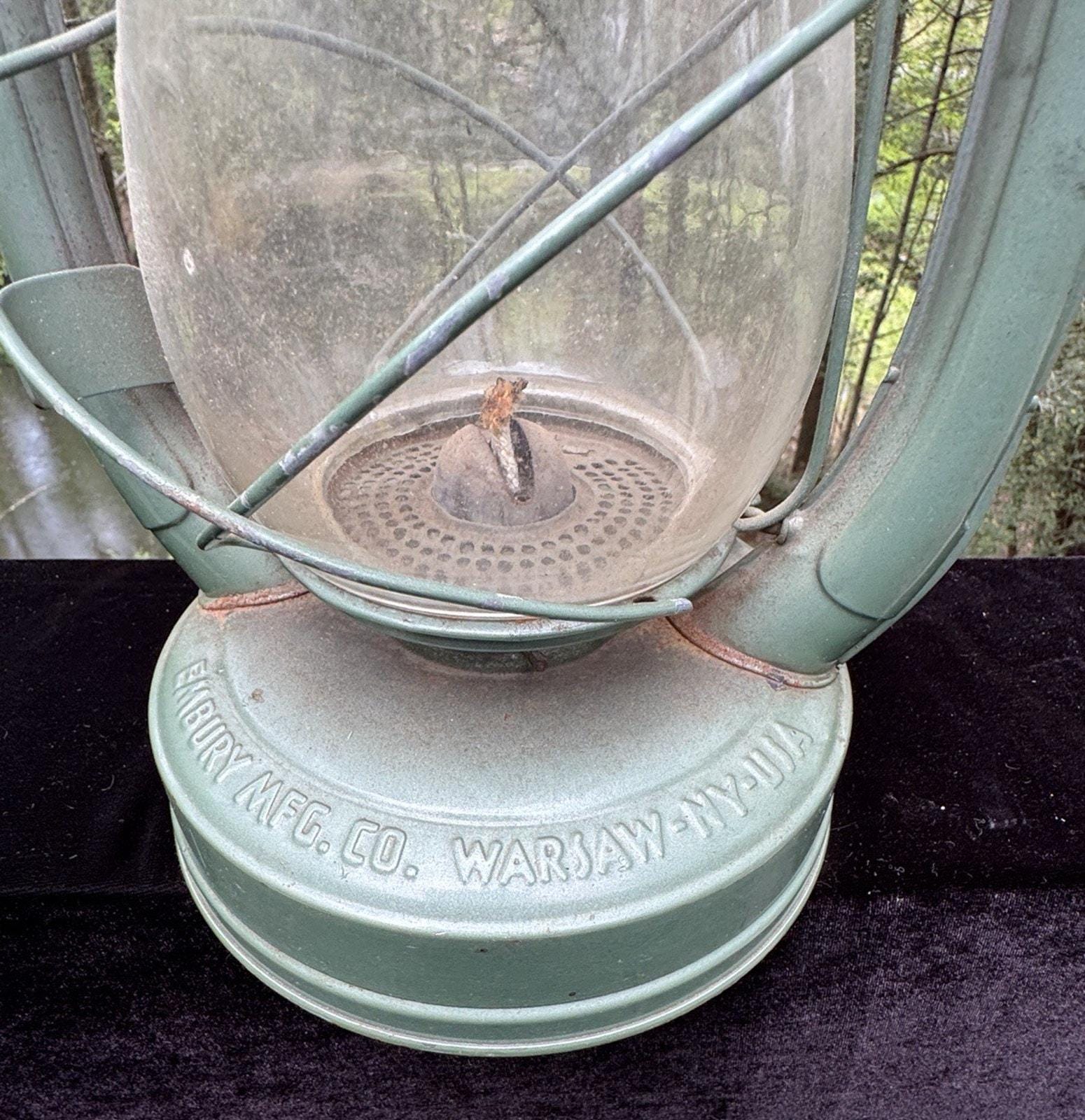 Vtg Embury Air Pilot No. 0 Lantern Lamp Star Bottom Universal 1928