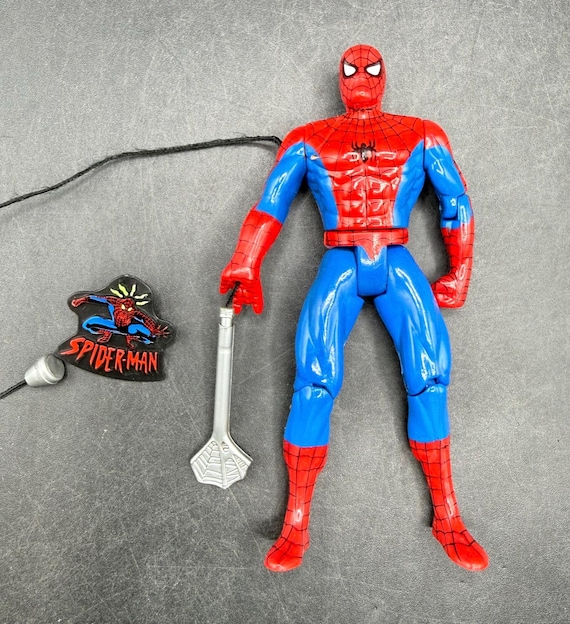 Vintage Spider-man Animated Series Toy Biz Web Shooter Spider-man