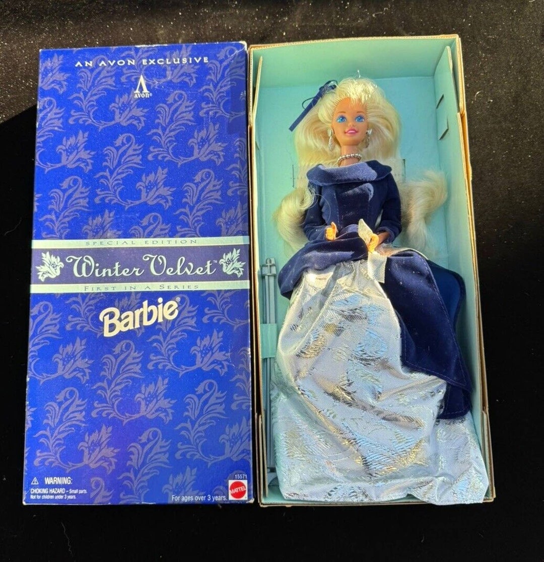Barbie De Collection Winter Velvet 1996 - Mattel - Boîte Neuve