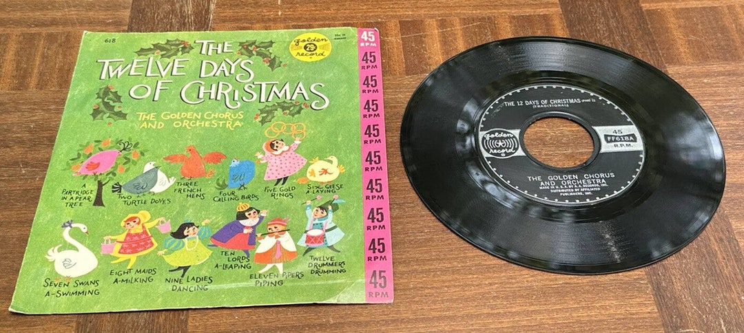 Vtg 1960 Golden Record 6