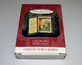 Brand NEW! Little Boy Blue Hallmark Christmas Ornament Mother Goose Series #5 1997 -Q