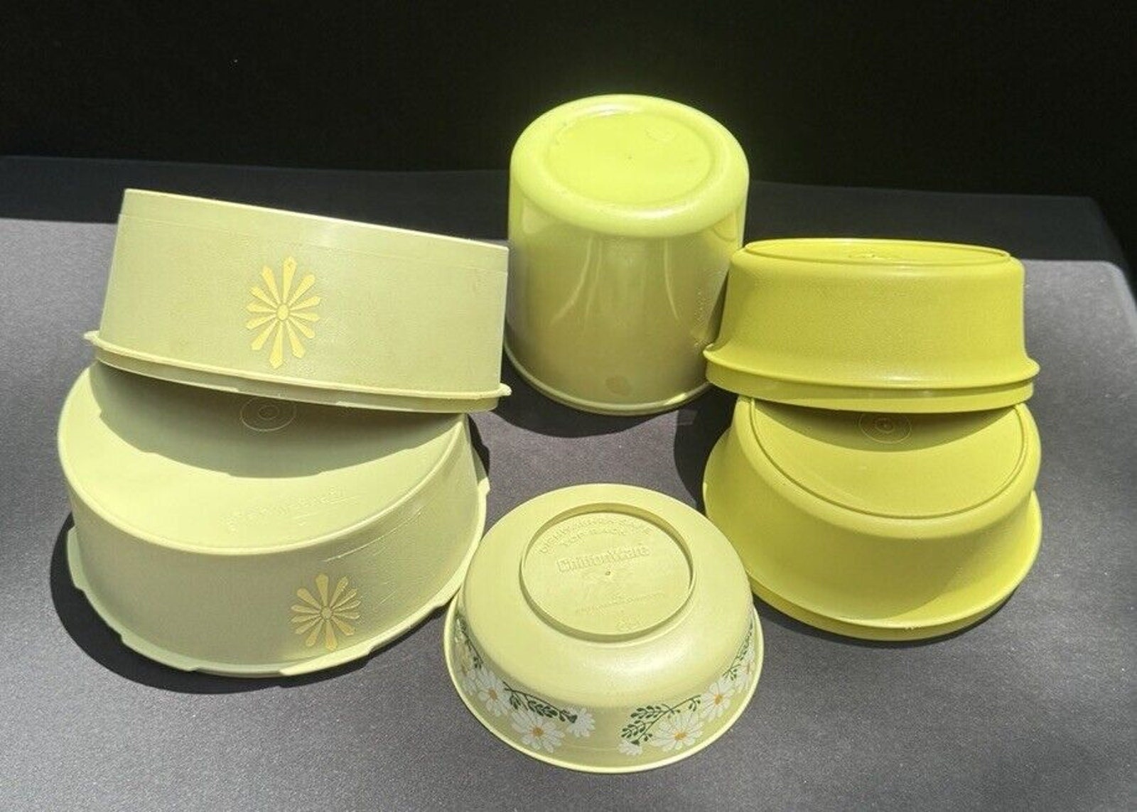 Tupperware bowls 70s - Etsy Polska