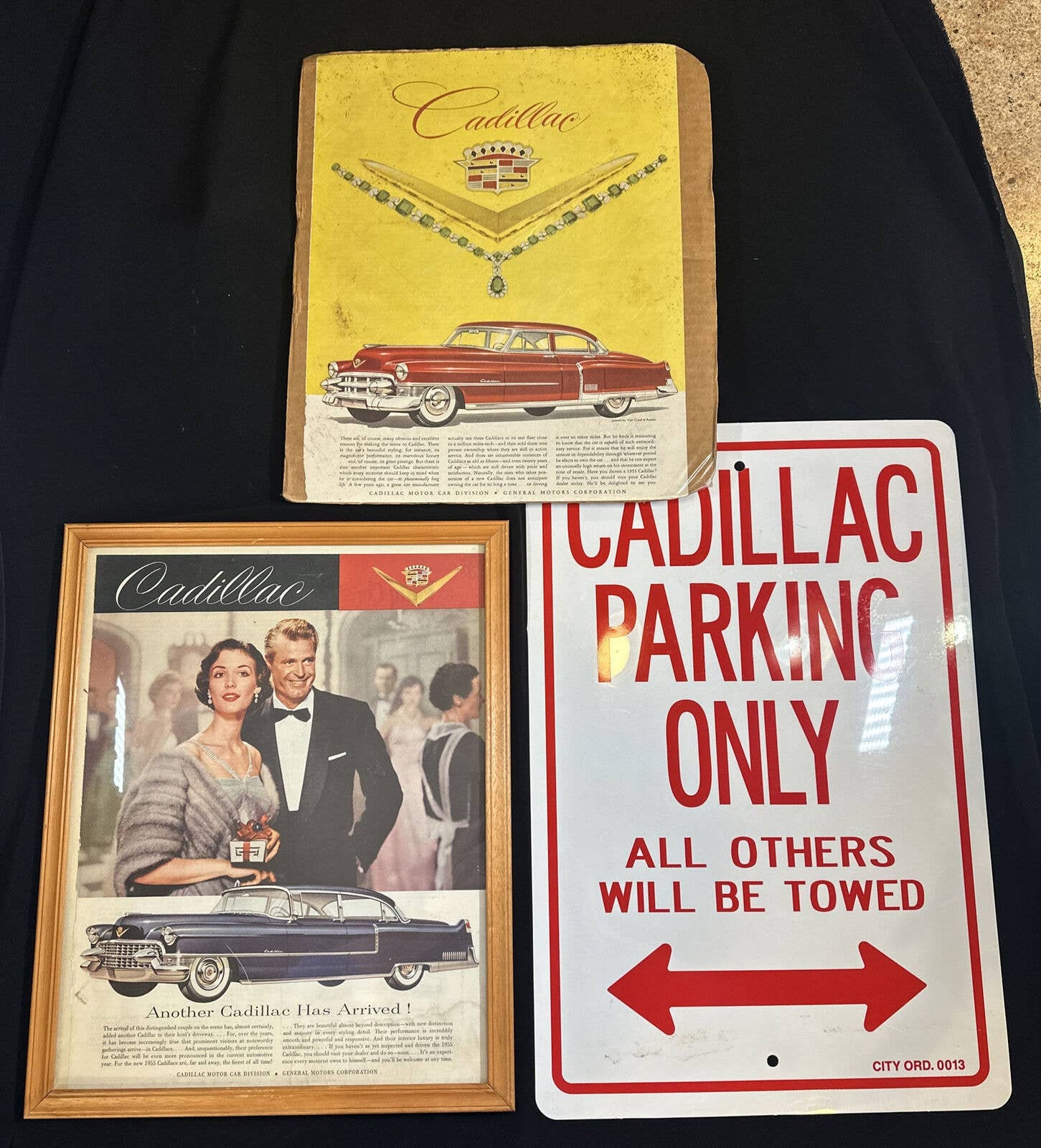 47 Cadillac Sign / Cadillac Car Signs / Dealership Sign / Garage Gifts for  Men