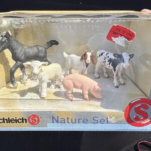 シュライヒなど　牛フィギュア　まとめ売り シュライヒ ネイチャーセット 牛 農場動物 フィギュア おもちゃ 新品