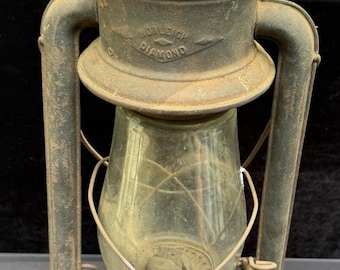Vintage Norleigh Diamond Oil Lantern Shapleigh Hardware St Louis