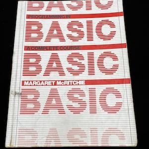 1980’s Commodore 64 Floppy Disk Programming In Basic Book 1982