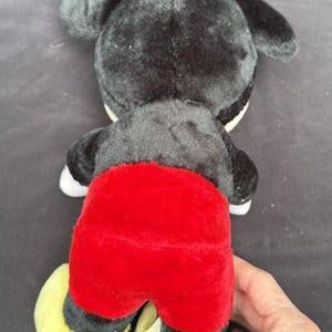Peluche vintage Mickey Mouse en peluche poupée Walt Disney World Disneyland image 6