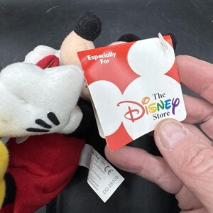 Disney Store Mickey Mouse Vintage Plush Toy Picture Frame New With Tags NWT! image 2