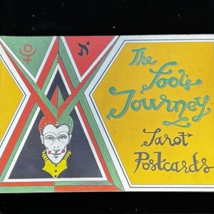 Le tarot du voyage des imbéciles Cartes Postales Excellent ! -A17